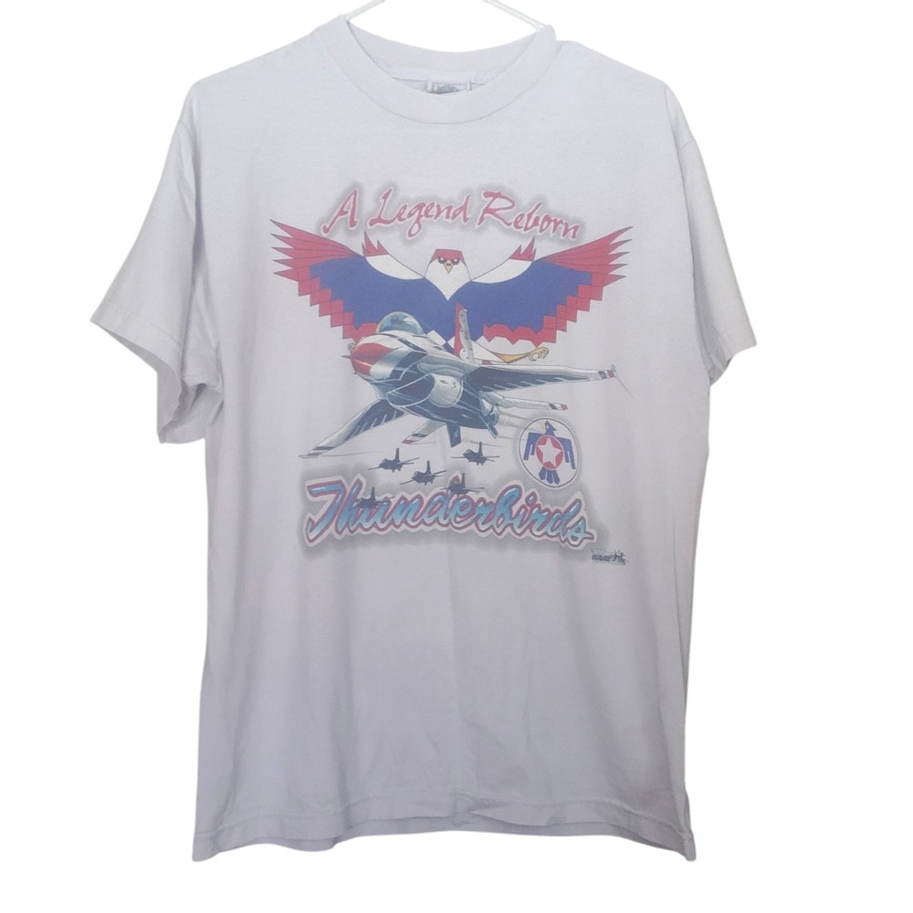 Vintage Large Thunderbirds Mens Tee